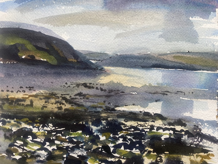 'Damer Bay, Brea Hill' by Sarah Chalmers