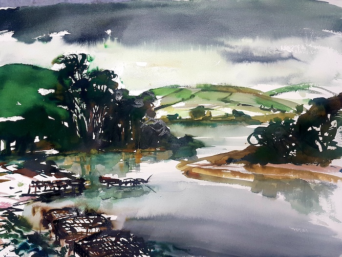 'Oyster Beds, Gentle Jane' by Sarah Chalmers