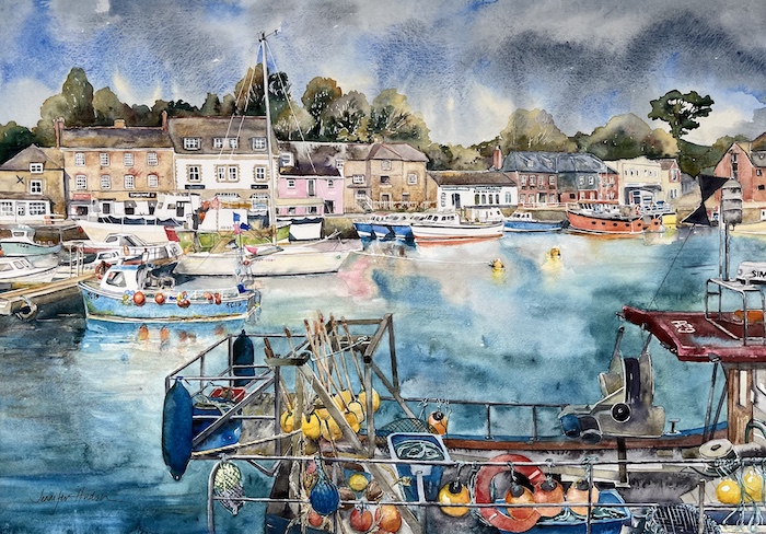 'The Trawler' - Padstow by Jennifer Hudson
