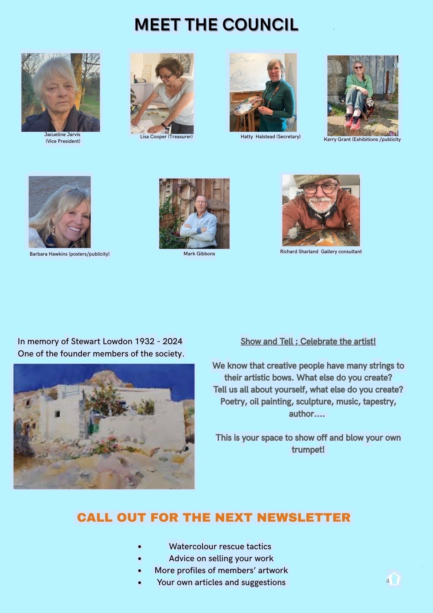 CWS Spring 2025 Newsletter - page 4