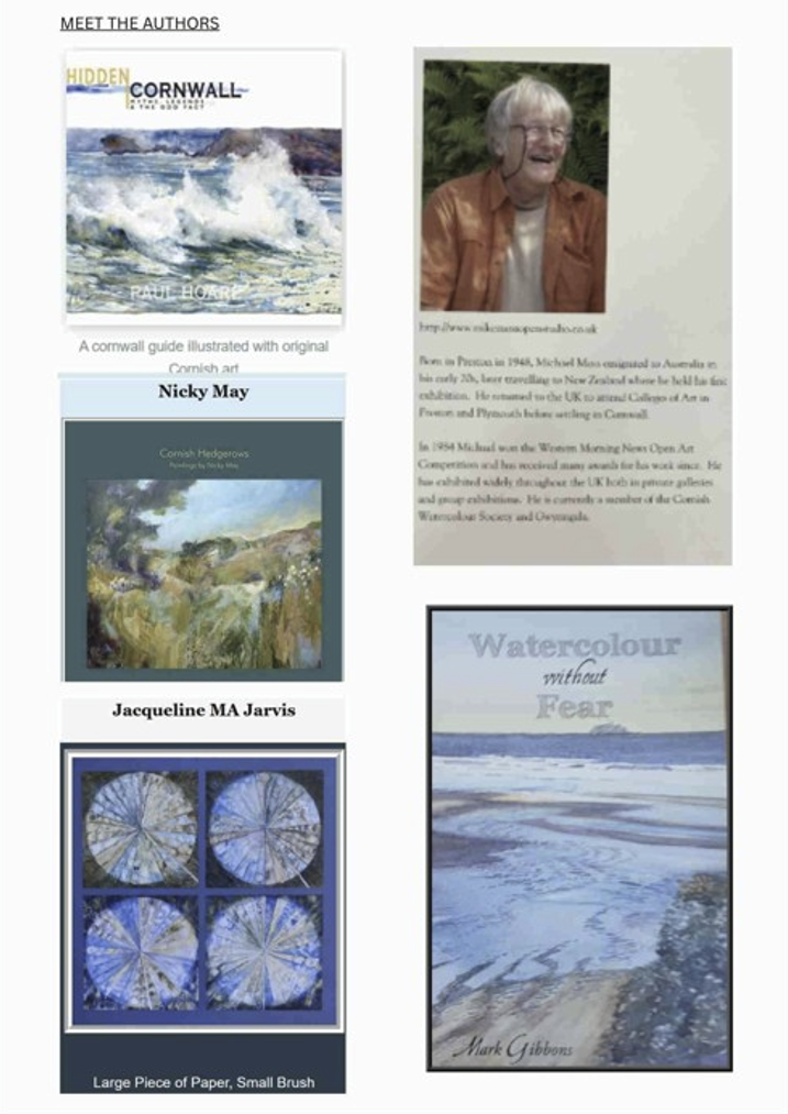 Authors Paul Hoare, Mike Moss, Jacqueline Jarvis MA, Nicky May, Mark Gibbons